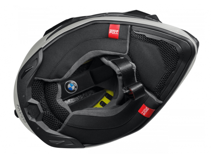 BMW GS Carbon Evo Helmet - Light White (ECE 22.06) - High Road Motorsports - Motorcycle Helmet - 76315A75249 - BMW