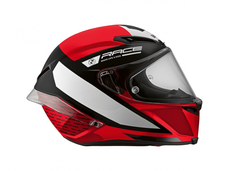 BMW M Pro Race Helmet - Curbs (ECE 22.06) - High Road Motorsports - Motorcycle Helmet - 76315A75218 - BMW