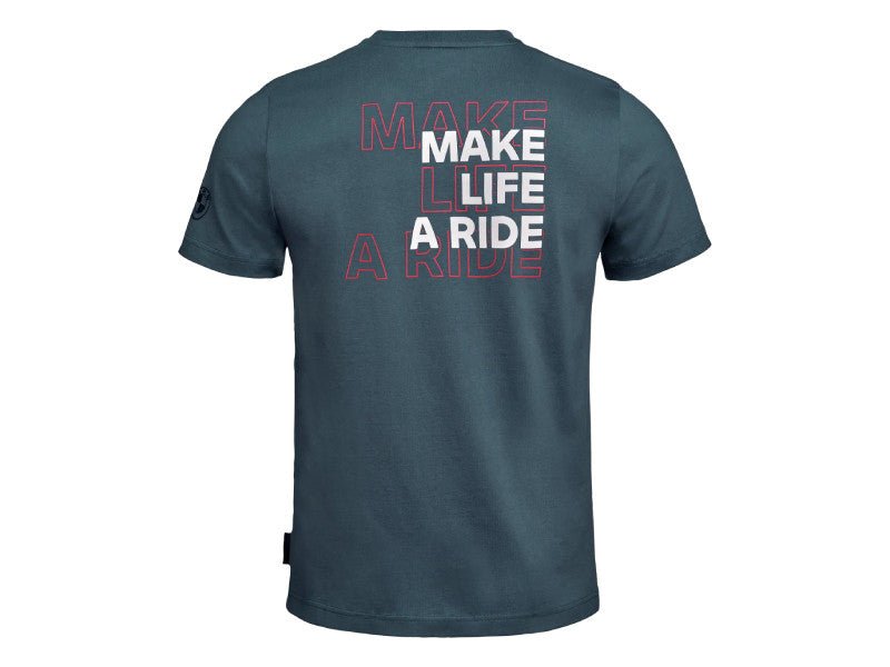 BMW Make Life a Ride Logo T-Shirt - High Road Motorsports - T-Shirt - 76615B674E3 - BMW