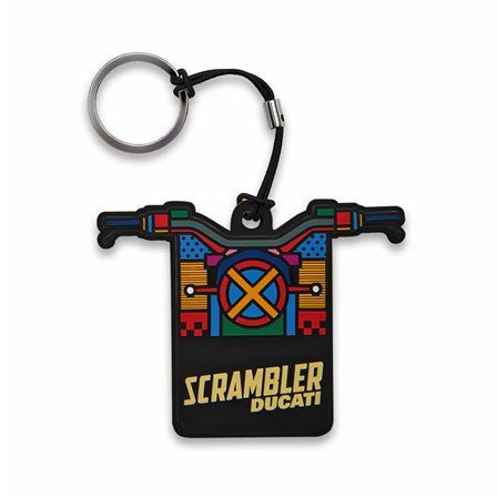 Ducati Scrambler Freedom Keychain - High Road Motorsports - Key Ring - 987712357 - Ducati