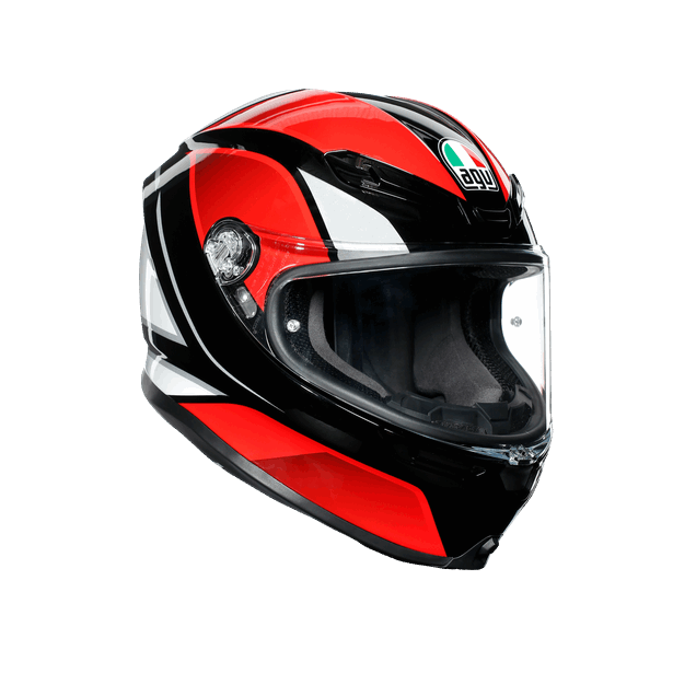 agv k6 hyphen helmet S - Slashcut - Black/Gray/Red versatile and suitable for every motorcycle rider Gear Review: AGV K6 Full