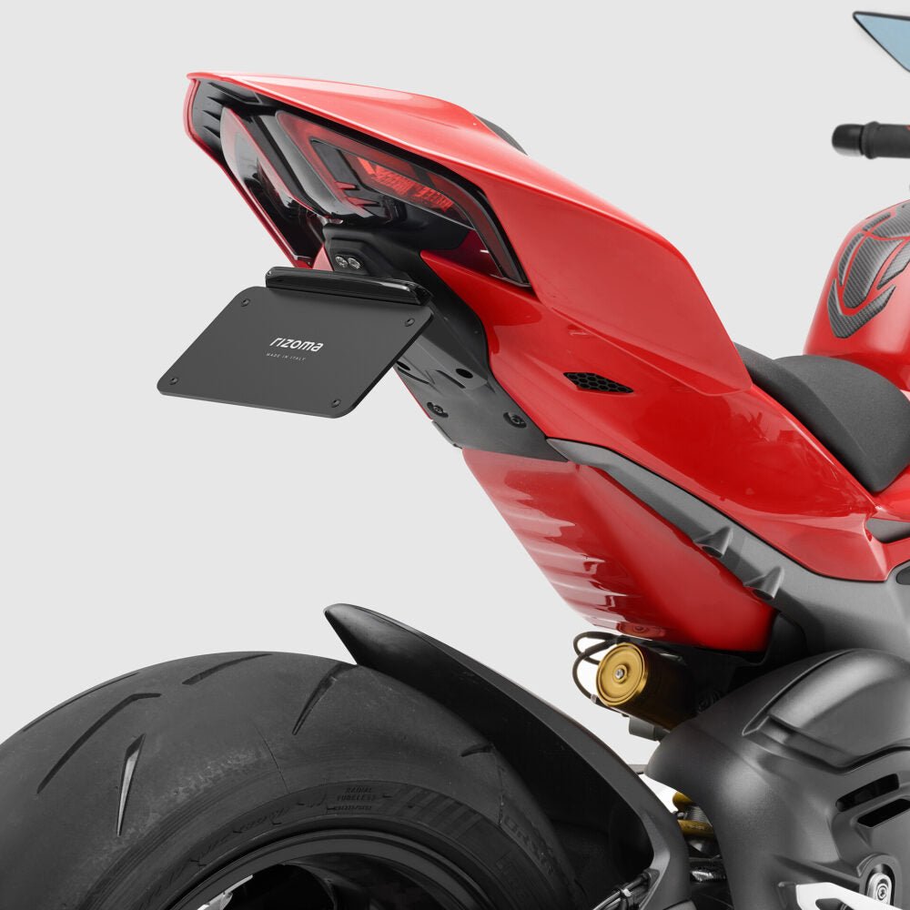 Rizoma Flat - Out Fender Eliminator (PTU014B) - High Road Motorsports - License Plate Accessories - PTU014B - Rizoma