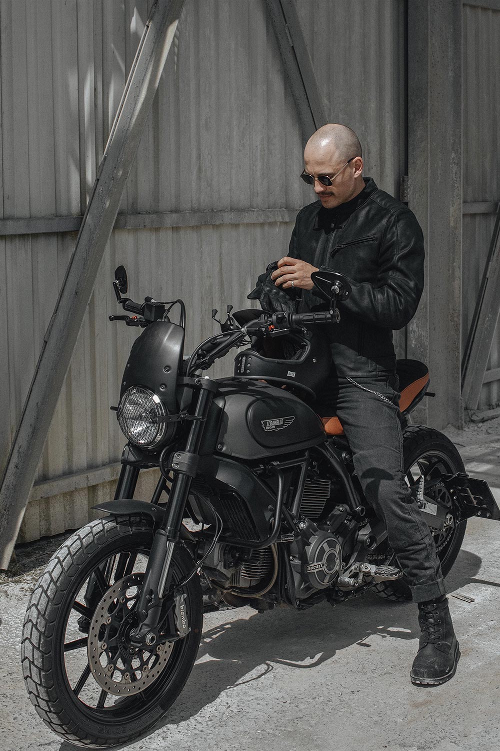 PANDO MOTO Boss Dyn 01 Jeans