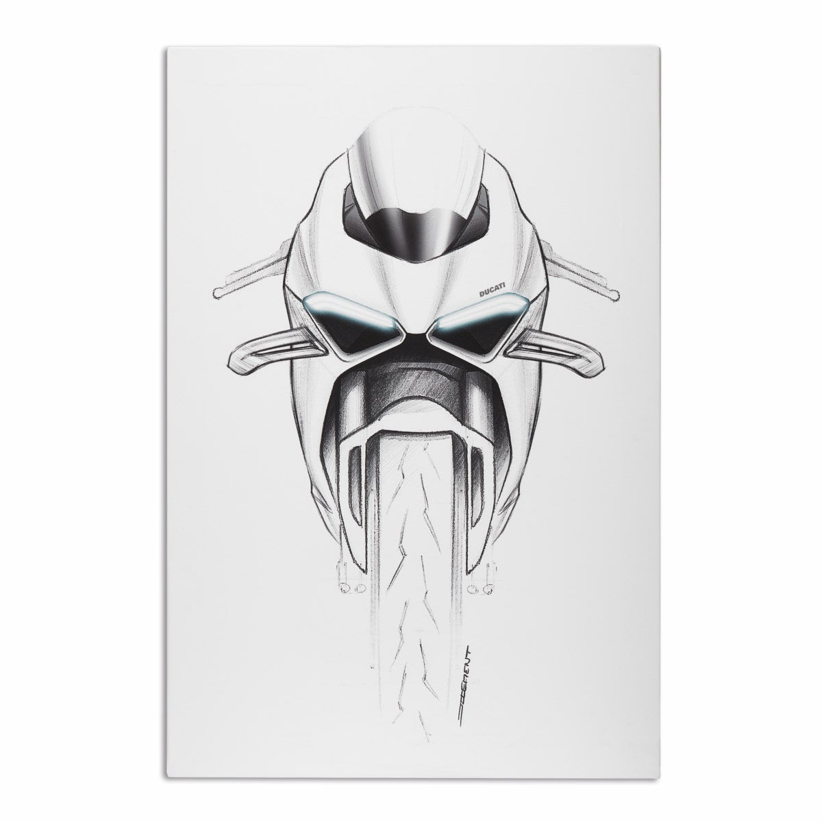 Ducati Sketch with Frame