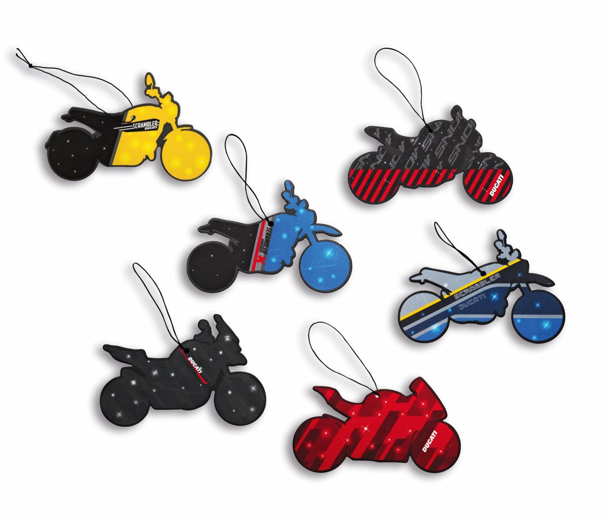 Ducati 6PC Ornament Set