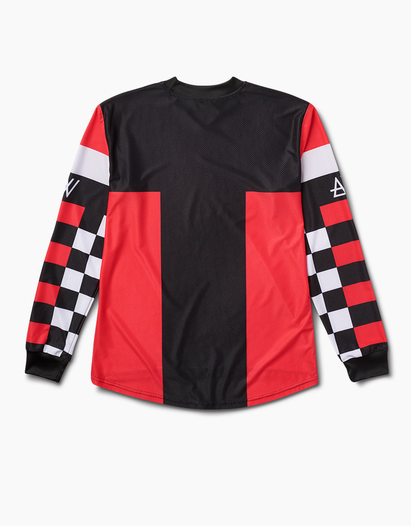Atwyld Power Slide Jersey - Red Hot