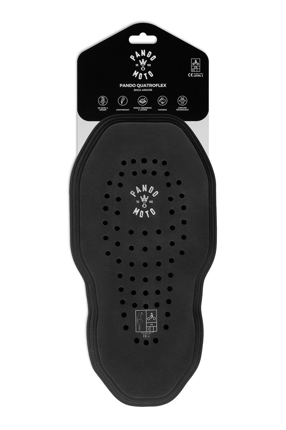Pando Moto Quatroflex 01 Back Protector