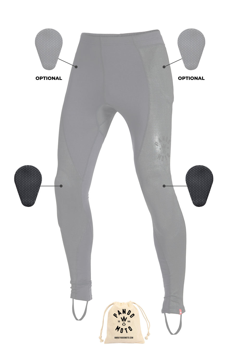 Pando Moto Skin Uh 02 Armored Leggings