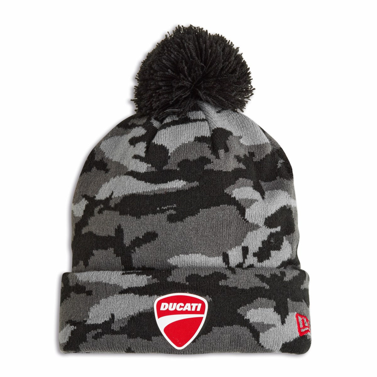Ducati Tonal Camo Bobble Beanie