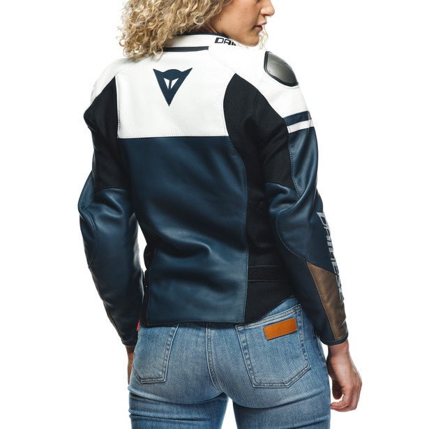 Dainese Rapida Lady Leather Jacket - High Road Motorsports - Motorcycle Jacket - 7535313238 - Dainese