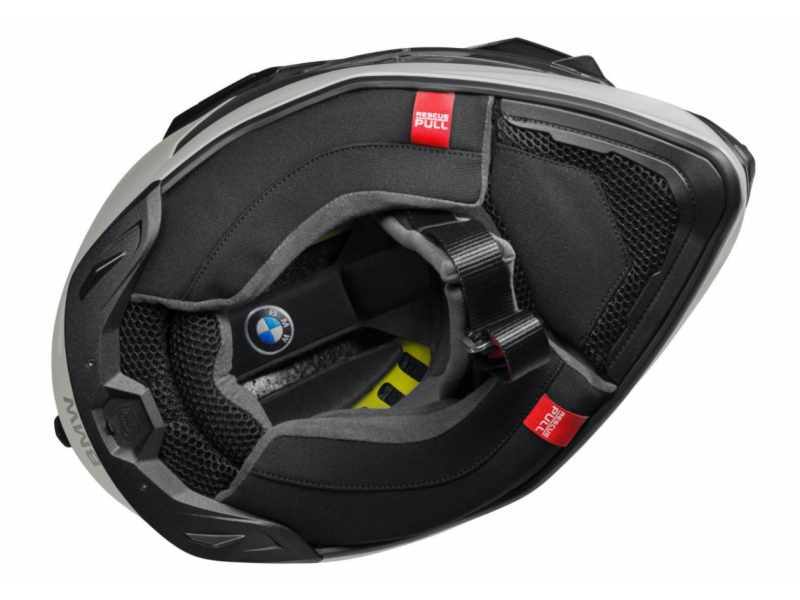 BMW GS Carbon Evo Helmet - Light White