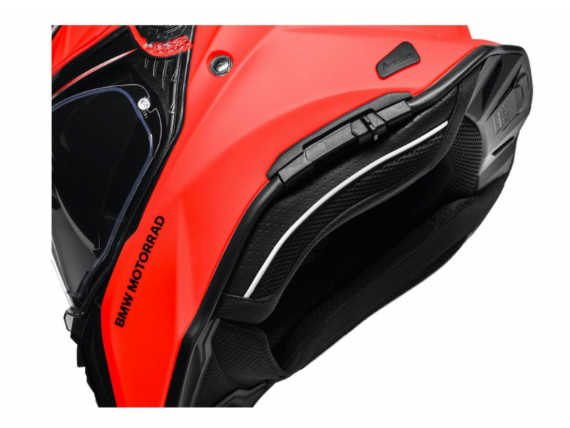 BMW GS Pure Helmet - Matte Neon Orange