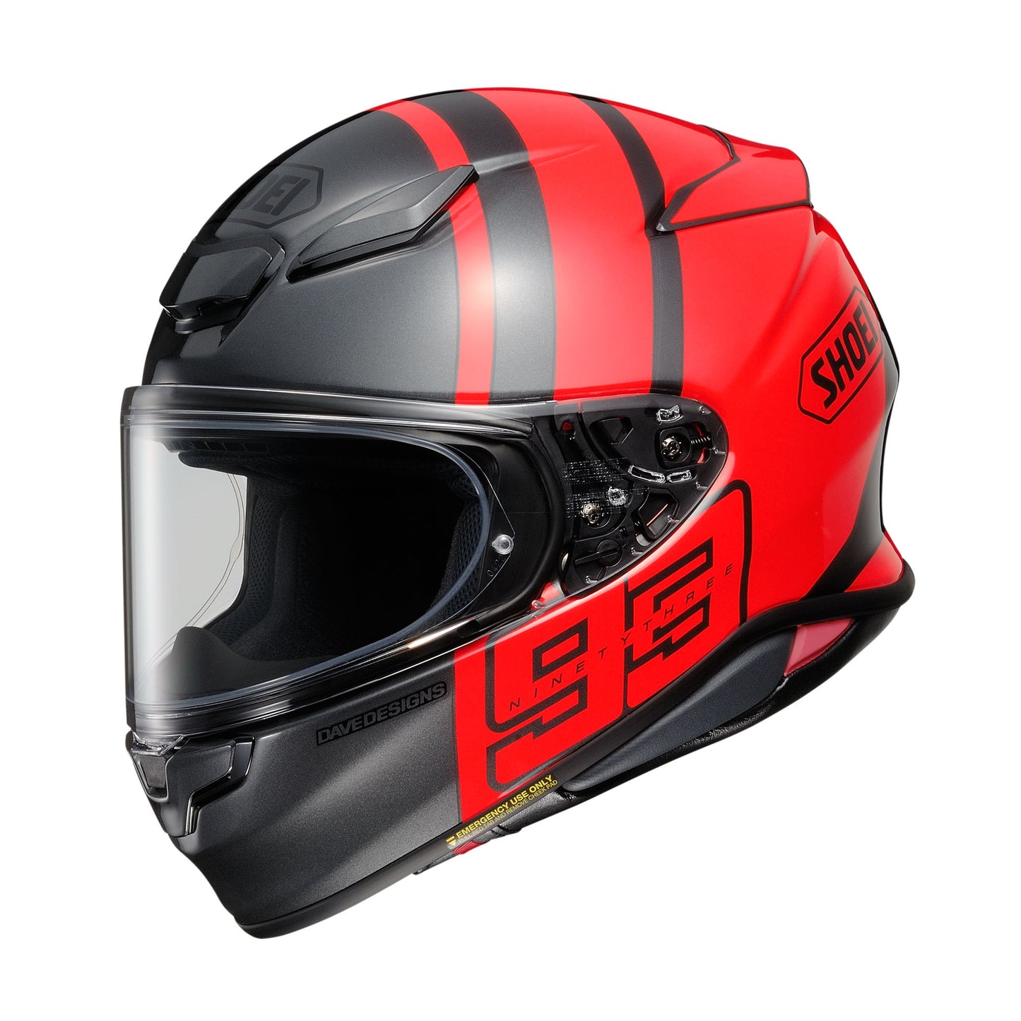 SHOEI RF-1400 Helmet - MM93 Collection Track TC-1