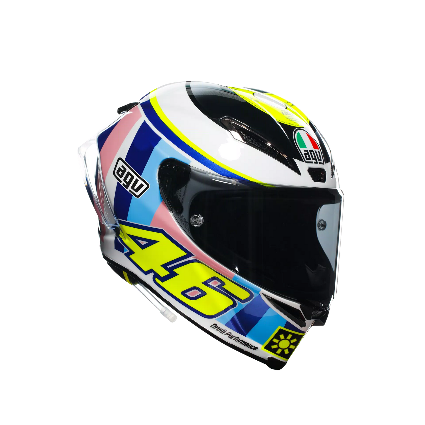 AGV Pista GP RR Rossi Assen 2007 Replica Helmet