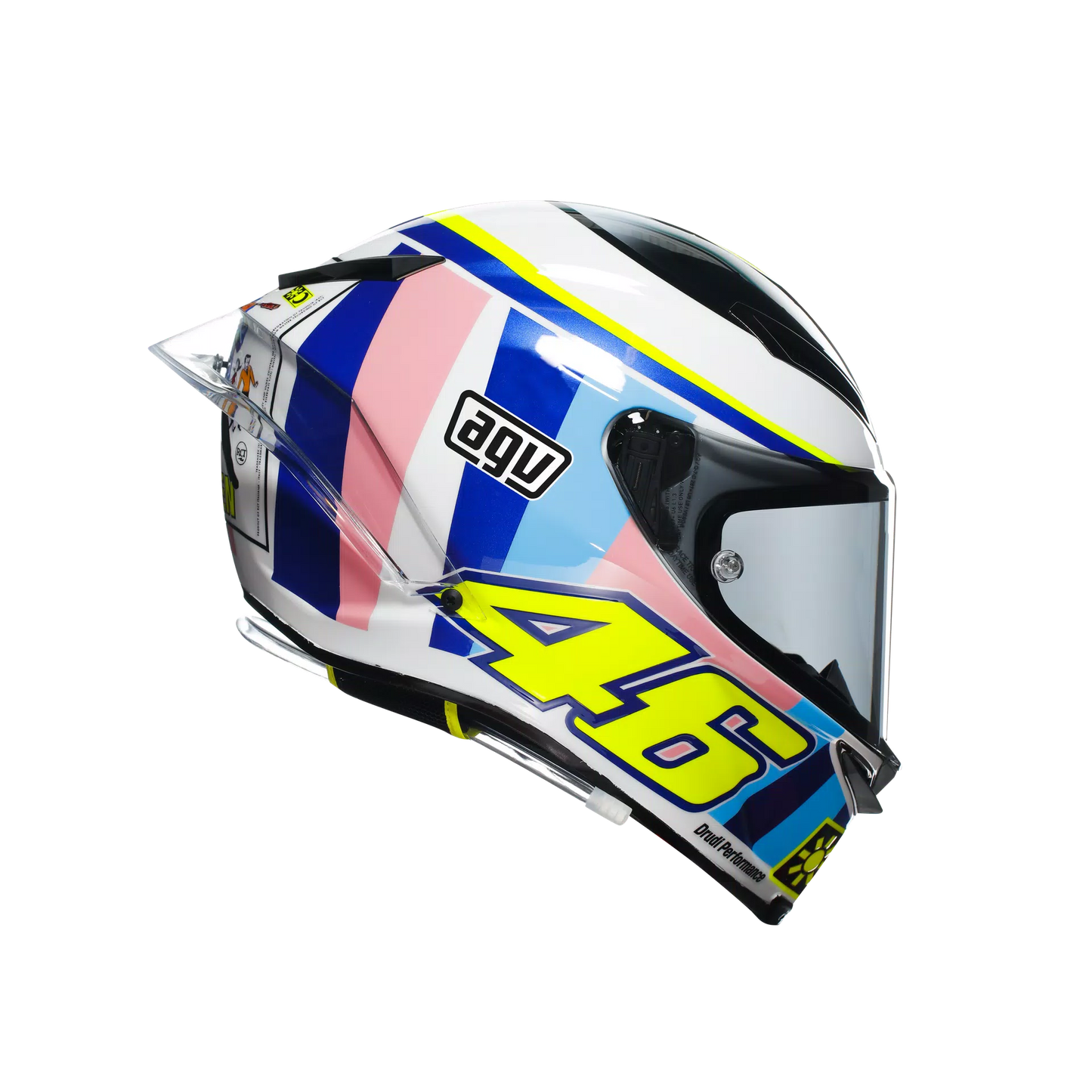 AGV Pista GP RR Rossi Assen 2007 Replica Helmet