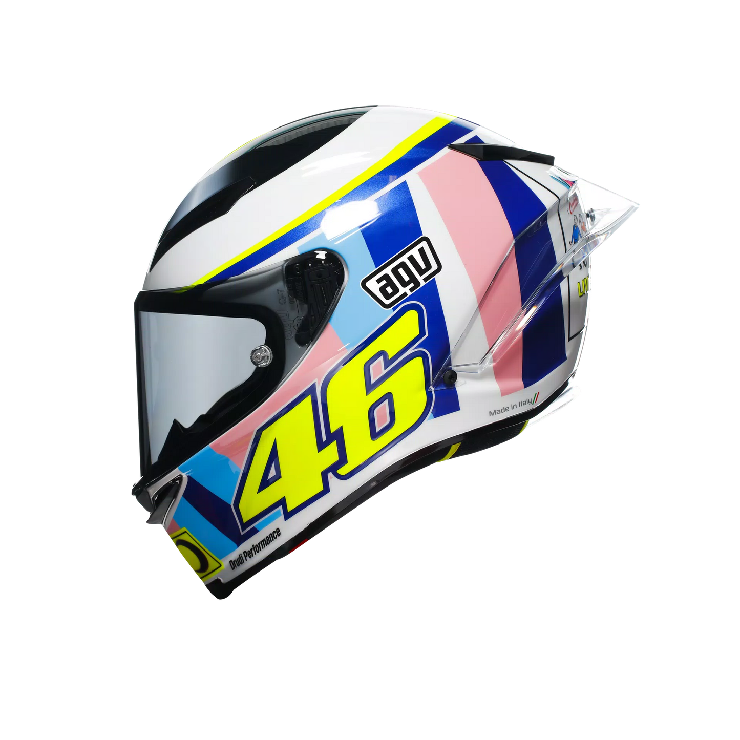 AGV Pista GP RR Rossi Assen 2007 Replica Helmet
