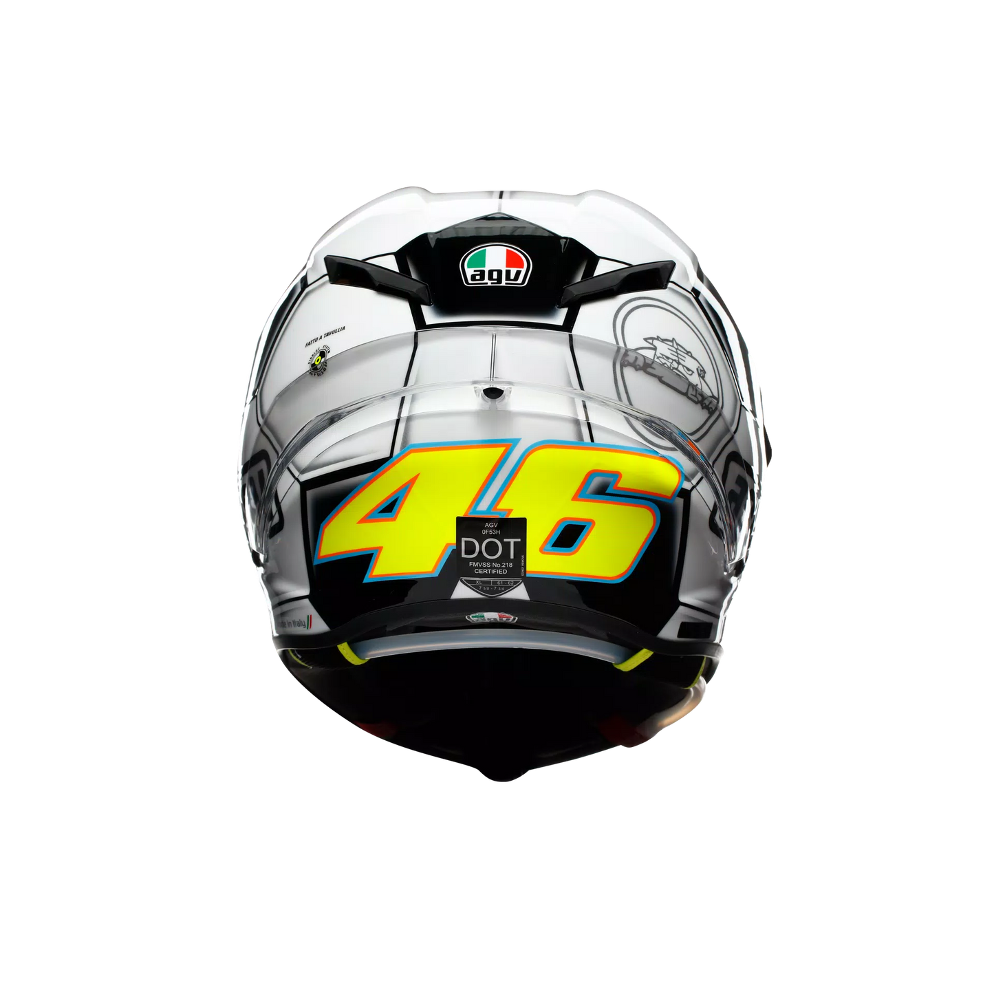 AGV Pista GP RR Rossi Catalunya Helmet