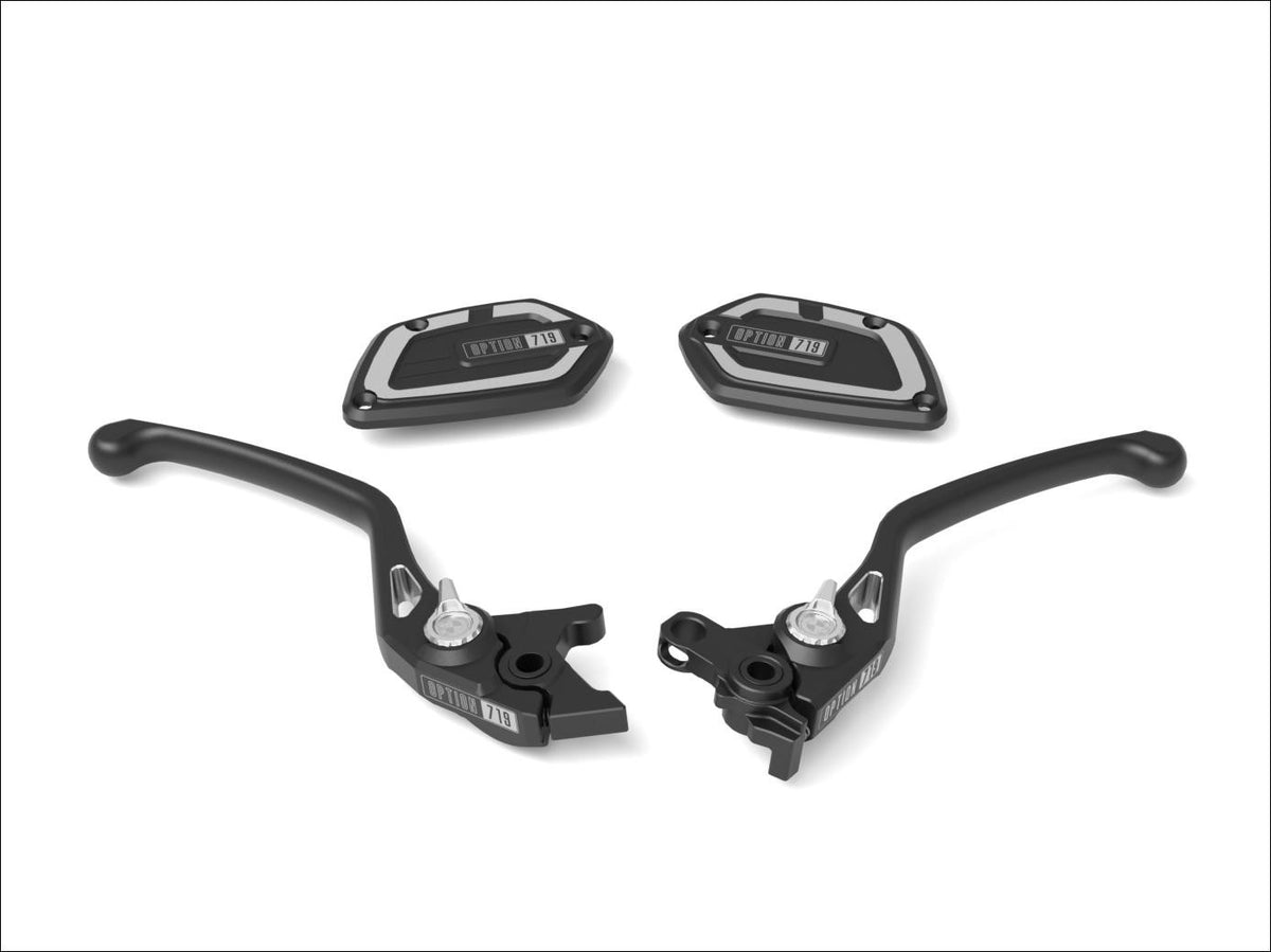 BMW Option719 Shadow Ii Handlebar Levers, Black (Clutch Lever Kit) (32725A82DA6)