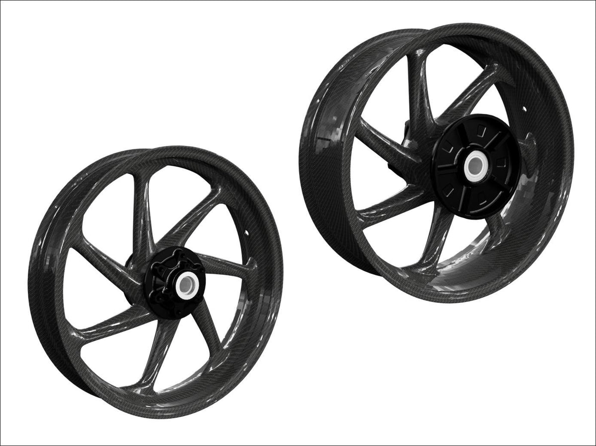 BMW M Carbon Rim, Rear, Black 6"x17" (36315A6D684)