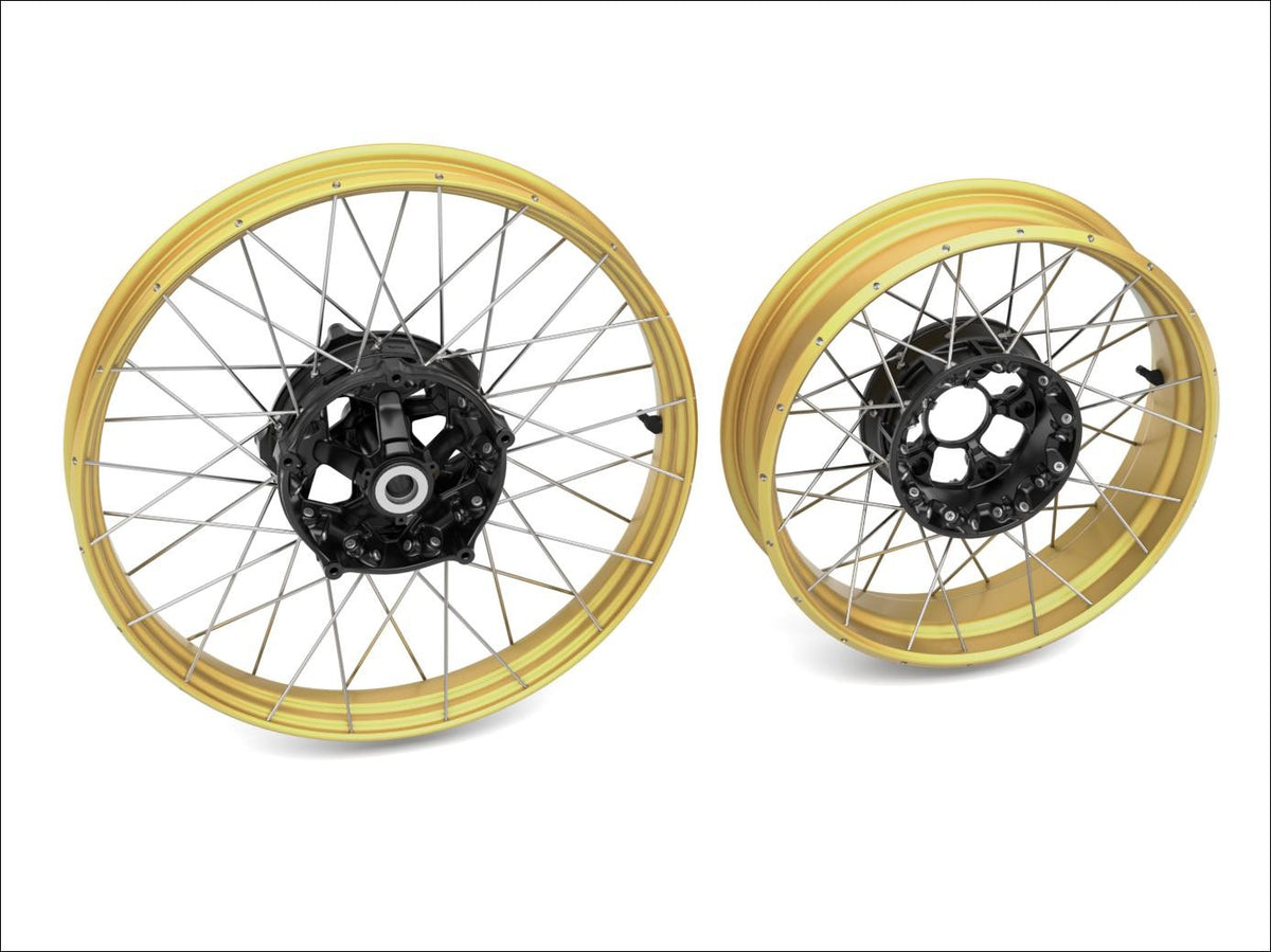 BMW Aluminum Cross-Spoke Rim, Gold 2.15X21" (36315A6DE57)