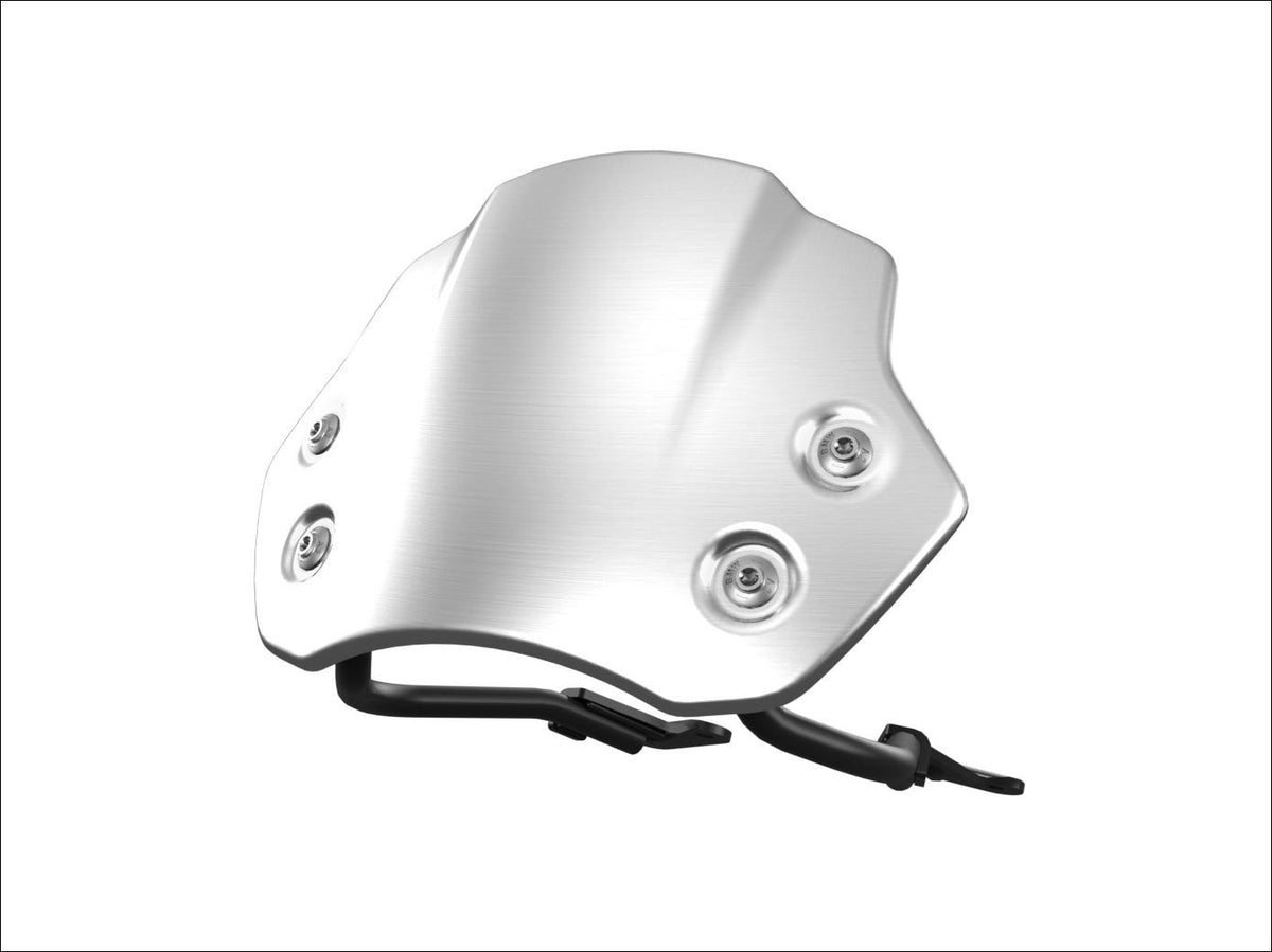 BMW Low Aluminum Windshield, Silver (46631728867)