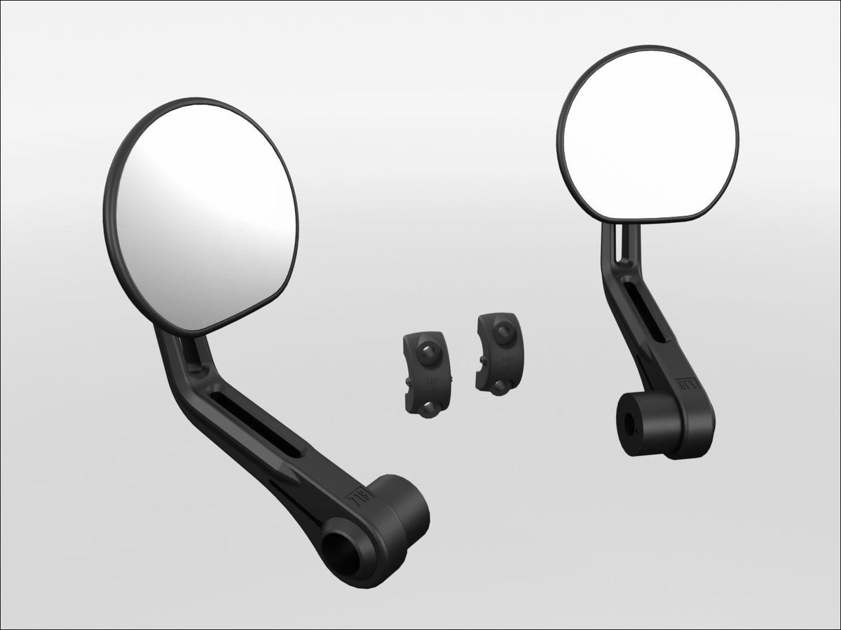 BMW Option 719 Shadow Handlebar End Mirror, Black (1) (51165B3DF94)