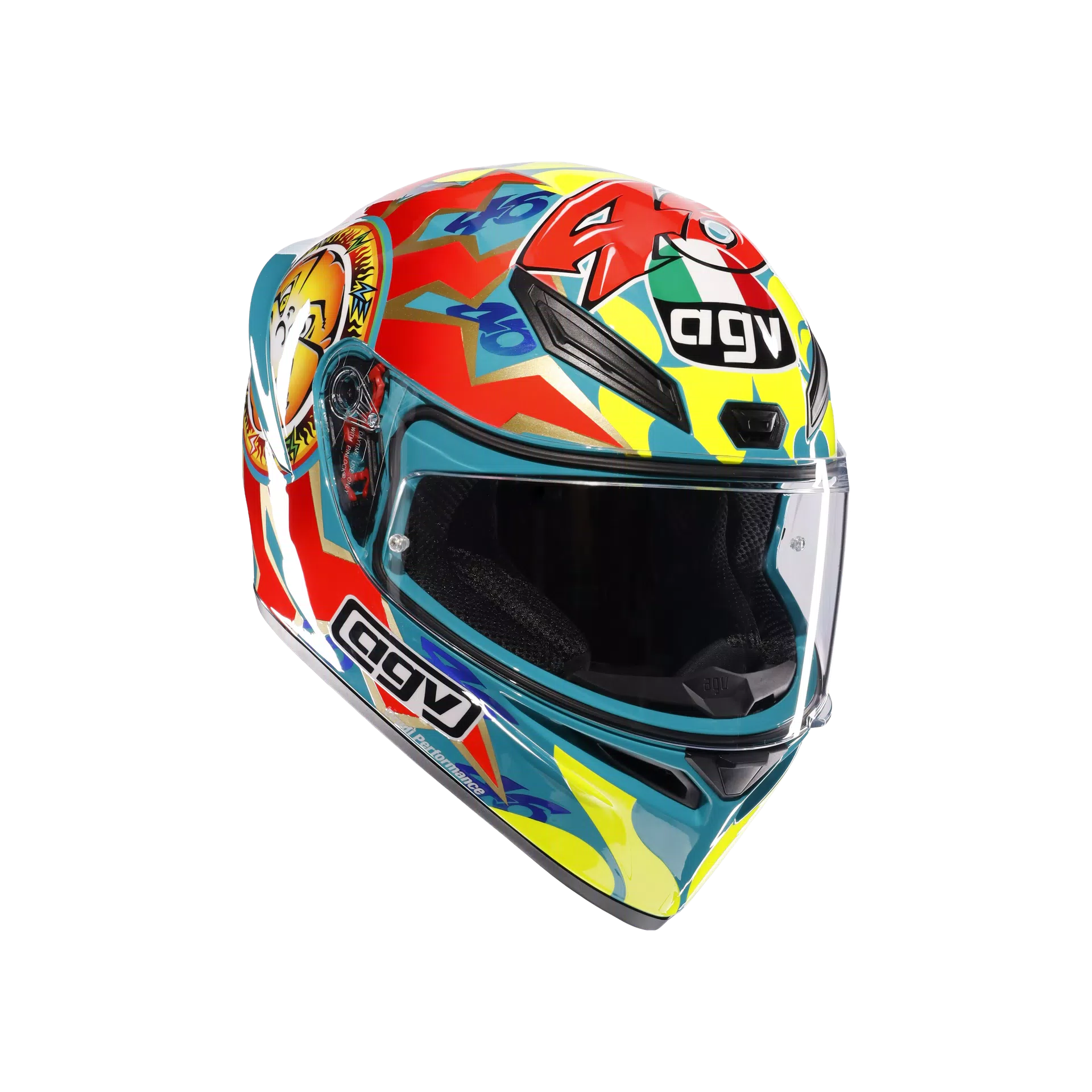 AGV K1 S Rossi Mugello 99 Helmet - High Road Motorsports - Motorcycle Helmet - 7502423111 - AGV