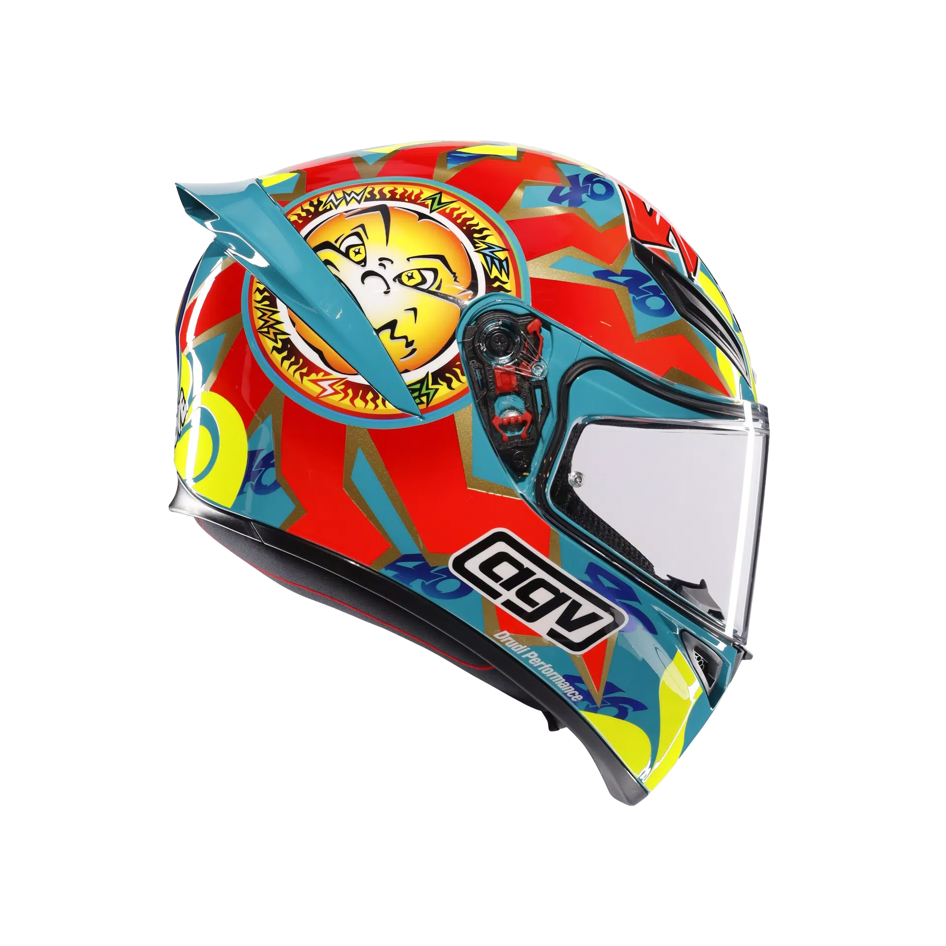 AGV K1 S Rossi Mugello 99 Helmet - High Road Motorsports - Motorcycle Helmet - 7502423111 - AGV