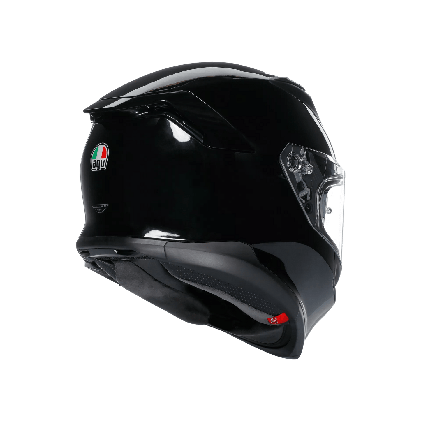 AGV K7 Helmet - Black - High Road Motorsports - Motorcycle Helmet - 7502525551 - AGV