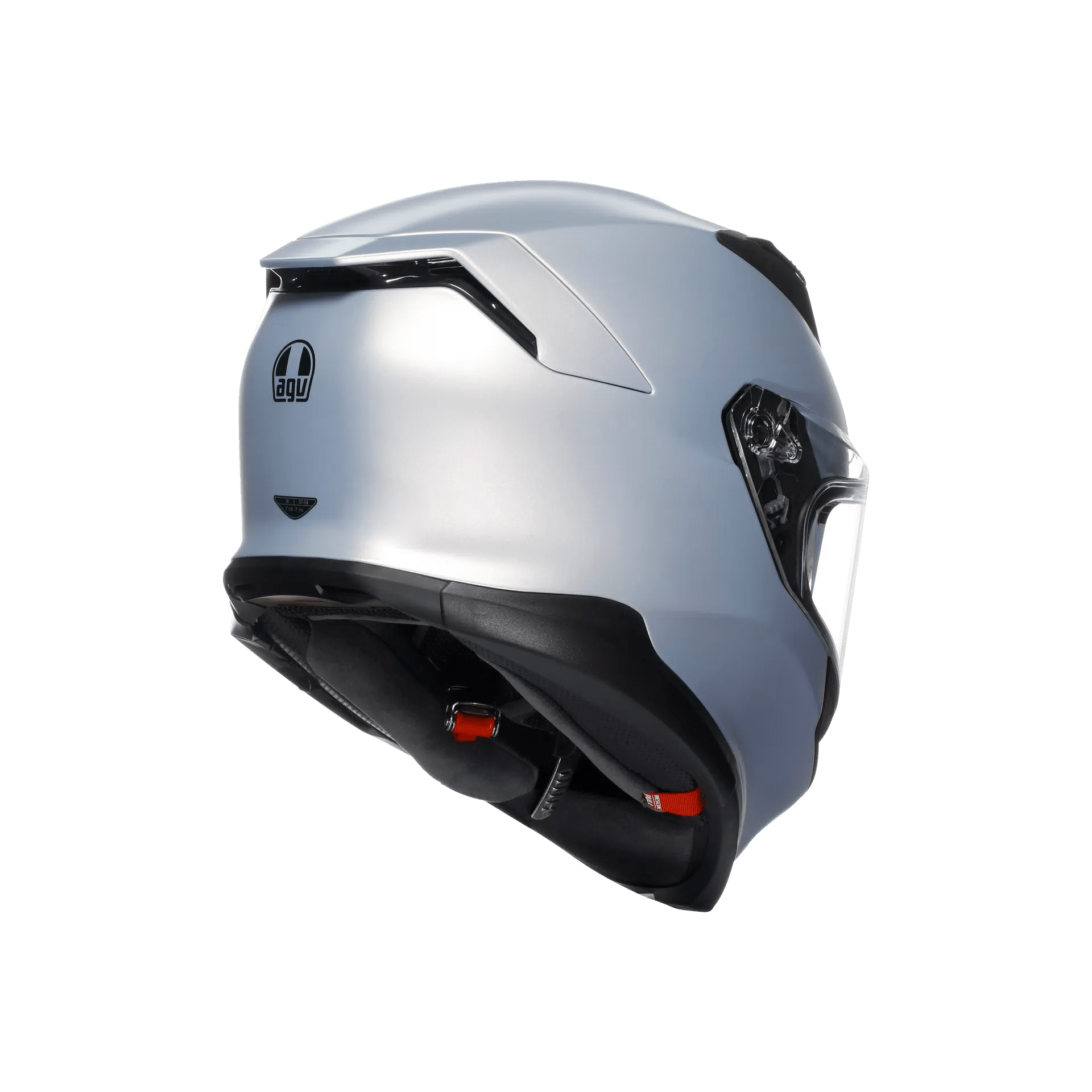 AGV K7 Helmet - Matte Silver - High Road Motorsports - Motorcycle Helmet - 7502525531 - AGV