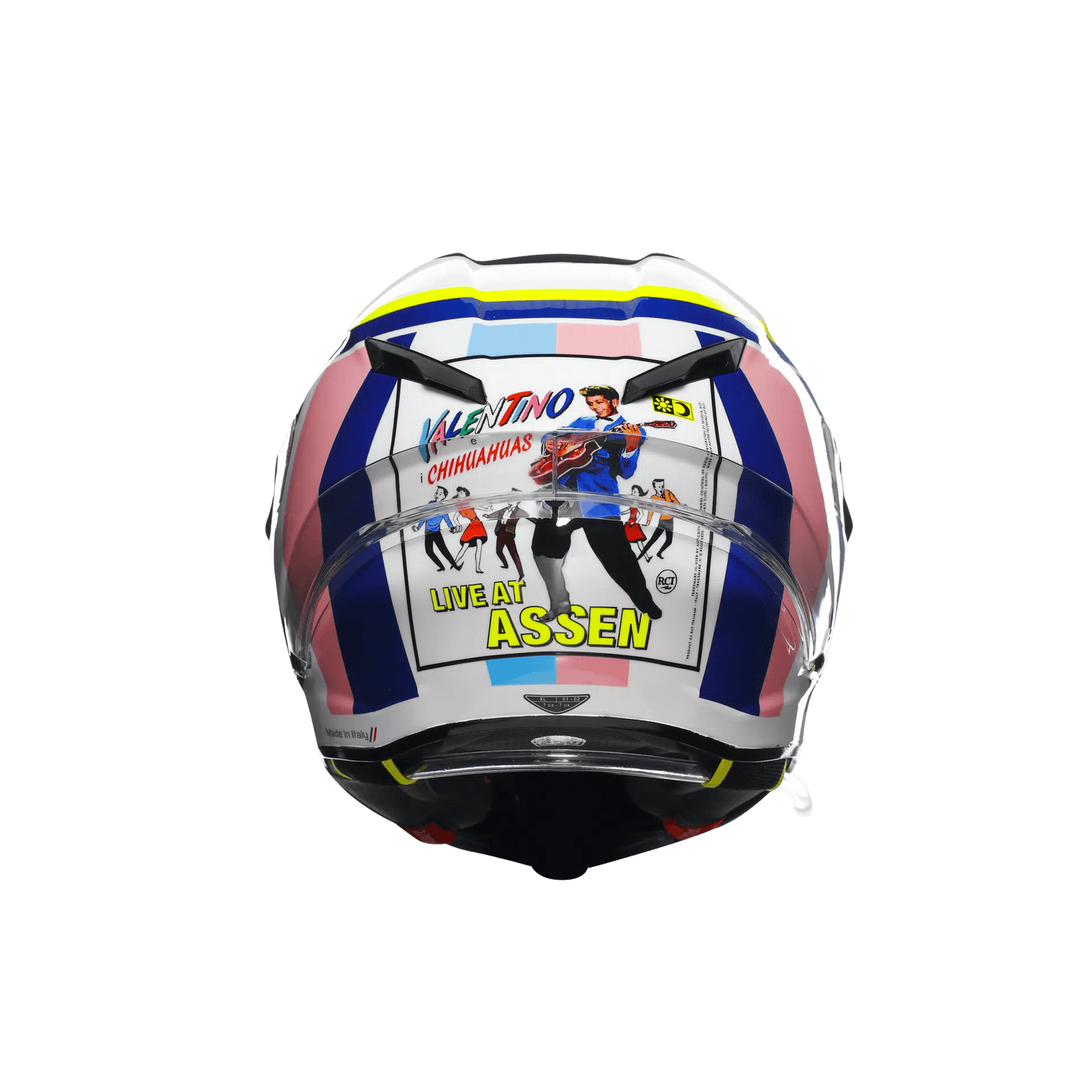 AGV Pista GP RR Rossi Assen 2007 Replica Helmet - High Road Motorsports - Motorcycle Helmet - 7502311231 - AGV