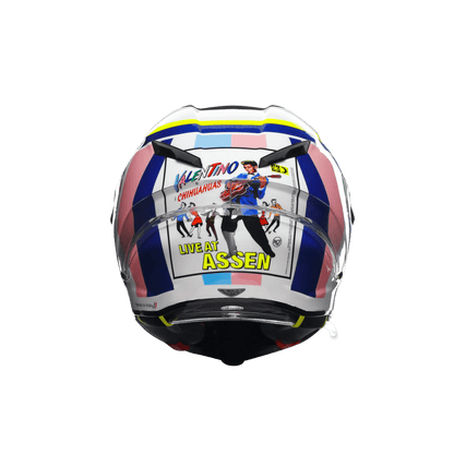 AGV Pista GP RR Rossi Assen 2007 Replica Helmet - High Road Motorsports - Motorcycle Helmet - 7502311231 - AGV