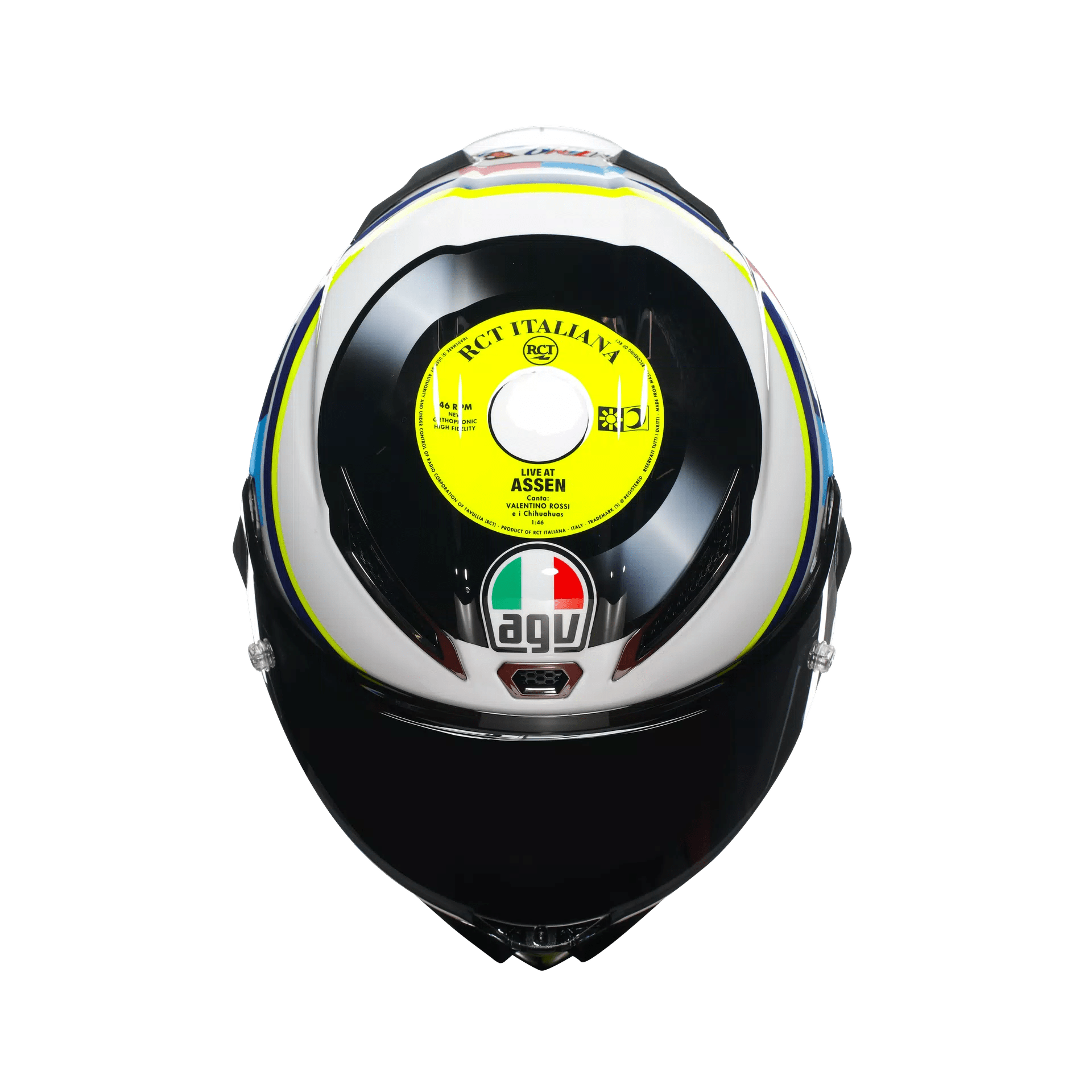 AGV Pista GP RR Rossi Assen 2007 Replica Helmet - High Road Motorsports - Motorcycle Helmet - 7502311231 - AGV