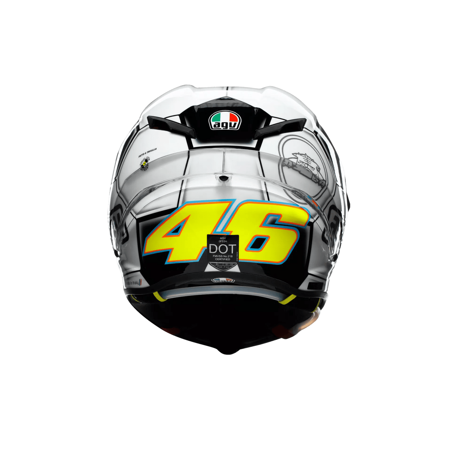 AGV Pista GP RR Rossi Catalunya Helmet - High Road Motorsports - Motorcycle Helmet - 7502411231 - AGV