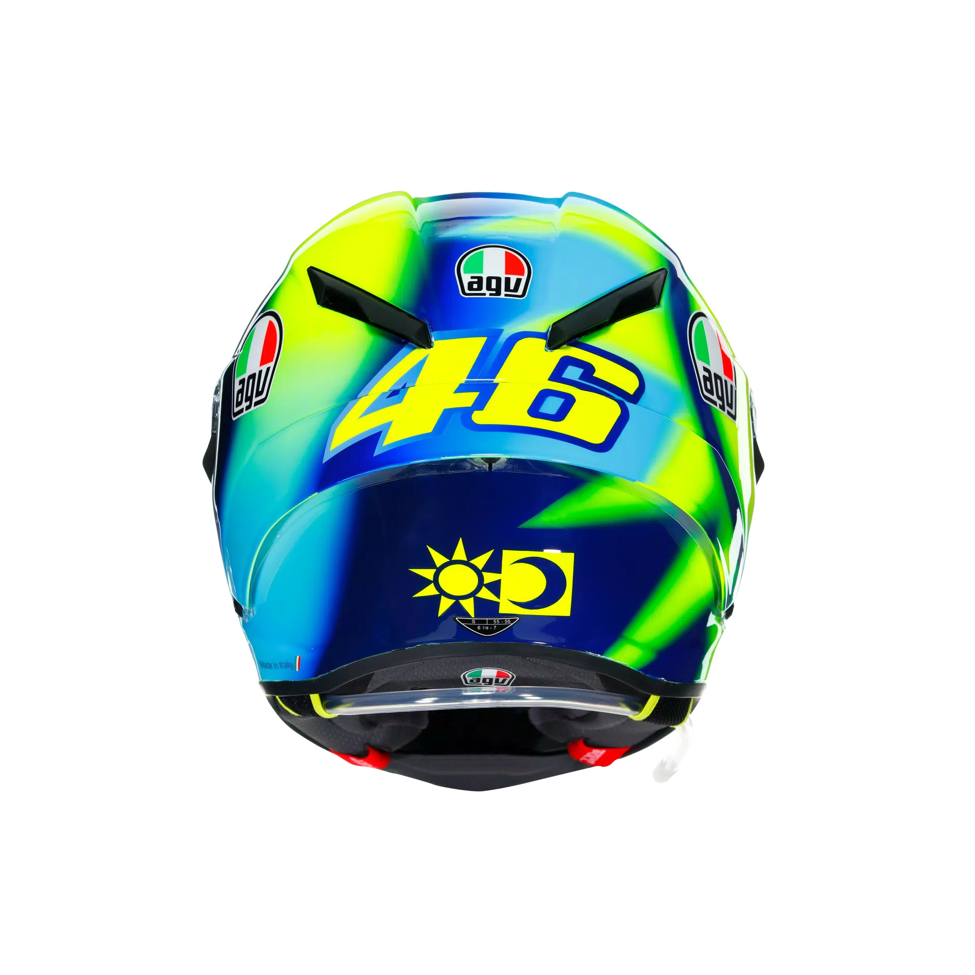 AGV Pista GP RR Soleluna 2021 Helmet - High Road Motorsports - Motorcycle Helmet - 7502311111 - AGV