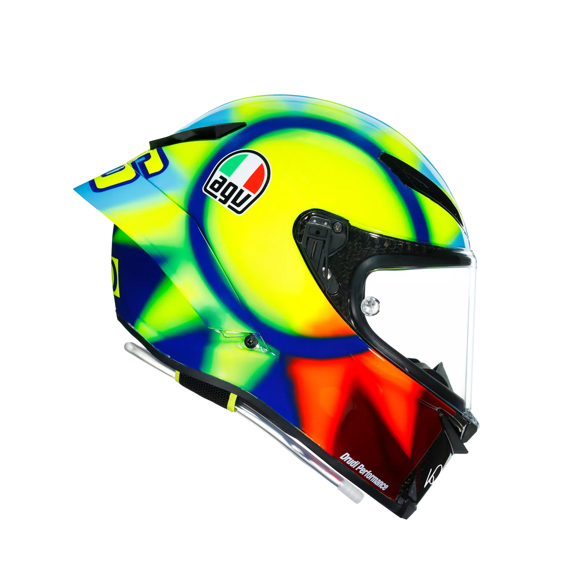 AGV Pista GP RR Soleluna 2021 Helmet - High Road Motorsports - Motorcycle Helmet - 7502311111 - AGV