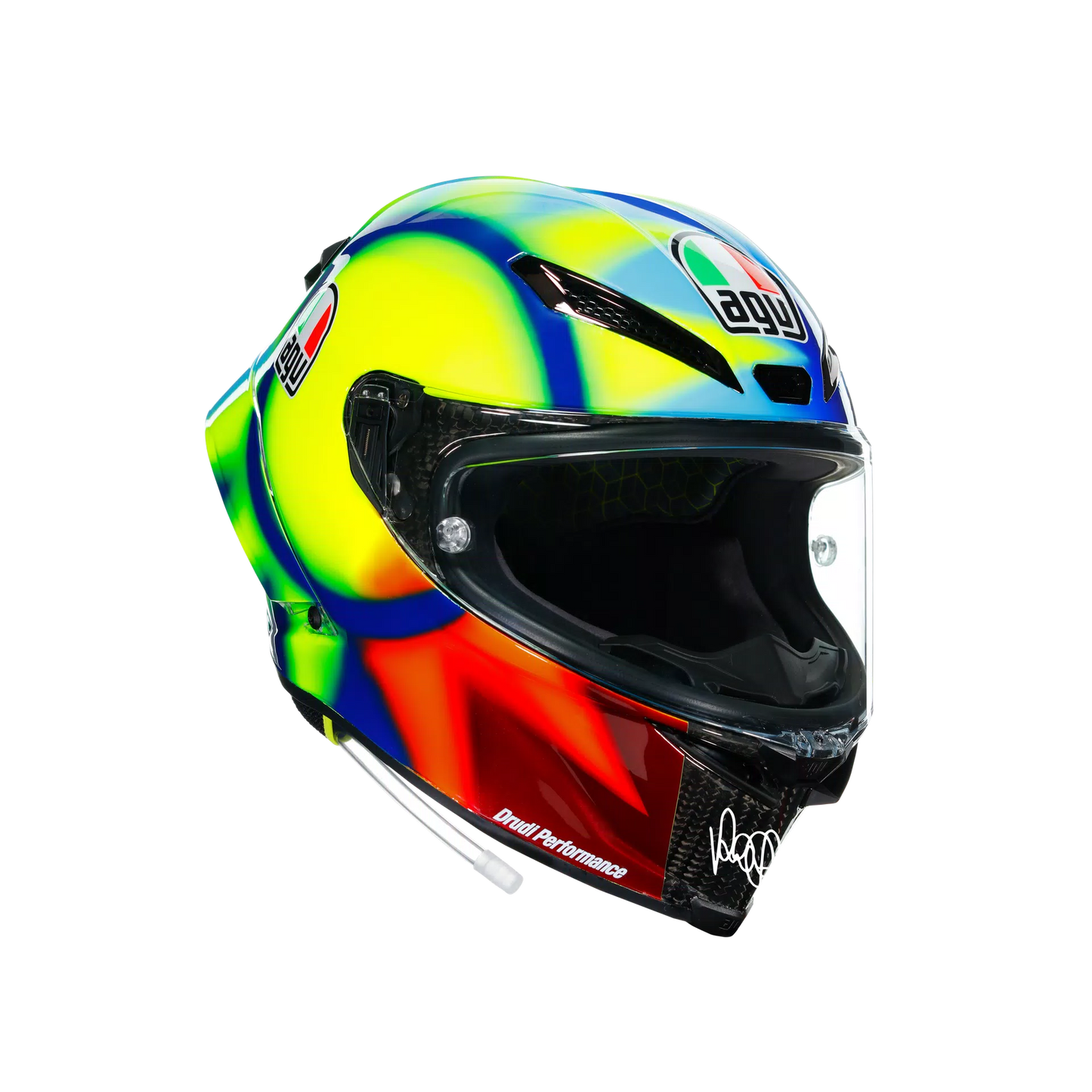 AGV Pista GP RR Soleluna 2021 Helmet - High Road Motorsports - Motorcycle Helmet - 7502311111 - AGV
