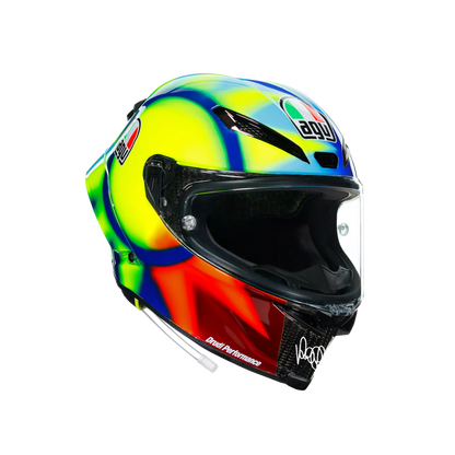 AGV Pista GP RR Soleluna 2021 Helmet - High Road Motorsports - Motorcycle Helmet - 7502311111 - AGV