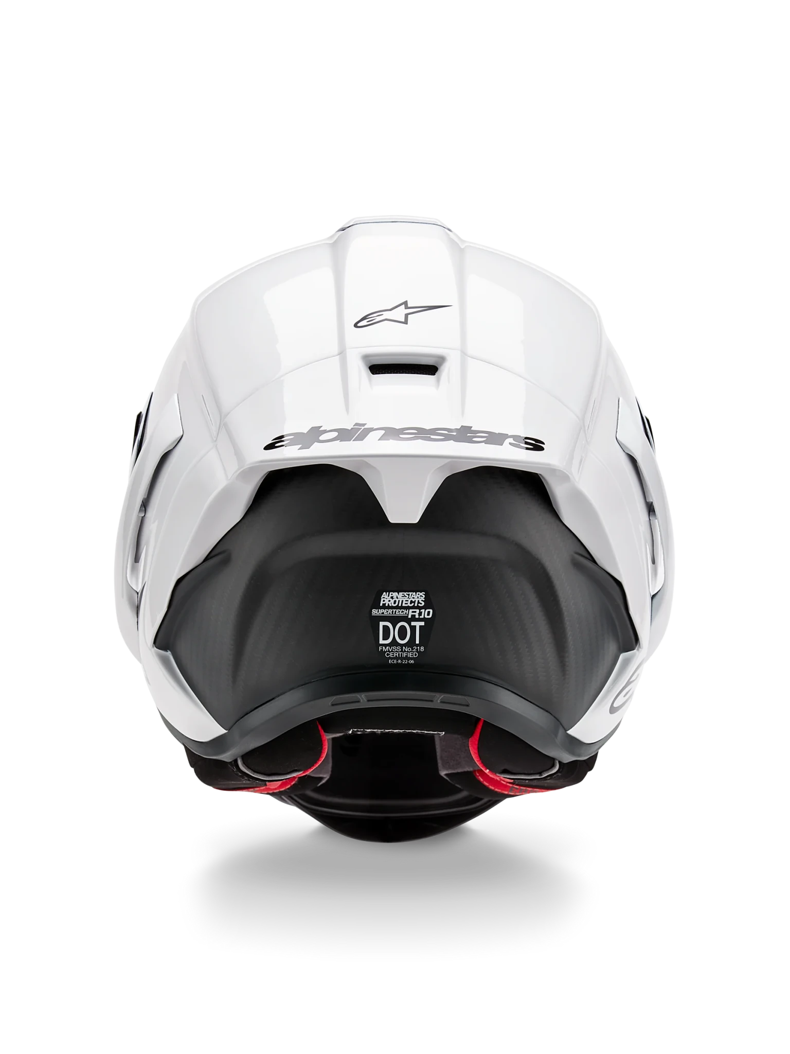 Alpinestars S - R10 Solid Helmet - High Road Motorsports - Motorcycle Helmet - 0101-17037 - Alpinestars