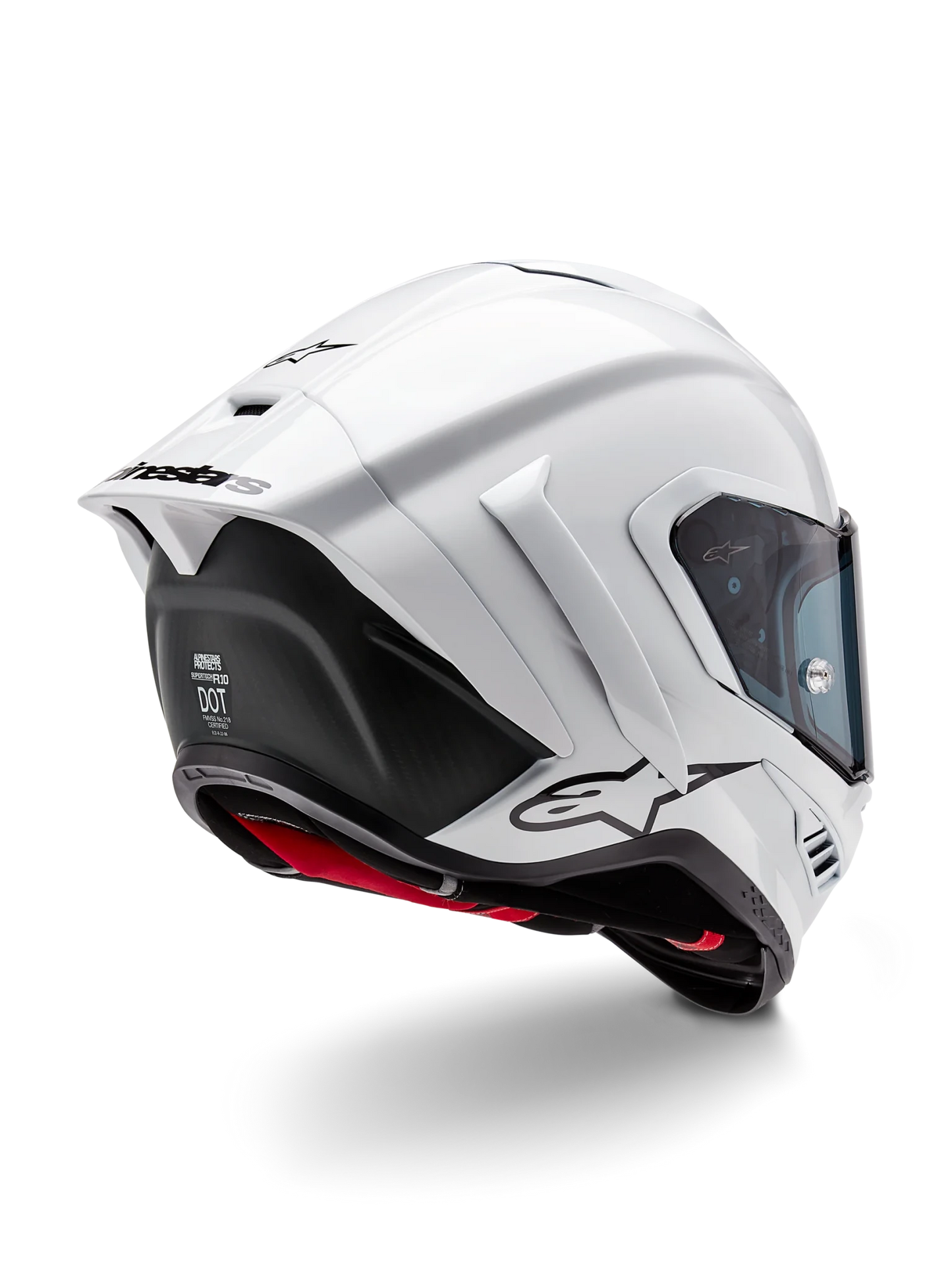Alpinestars S - R10 Solid Helmet - High Road Motorsports - Motorcycle Helmet - 0101-17037 - Alpinestars