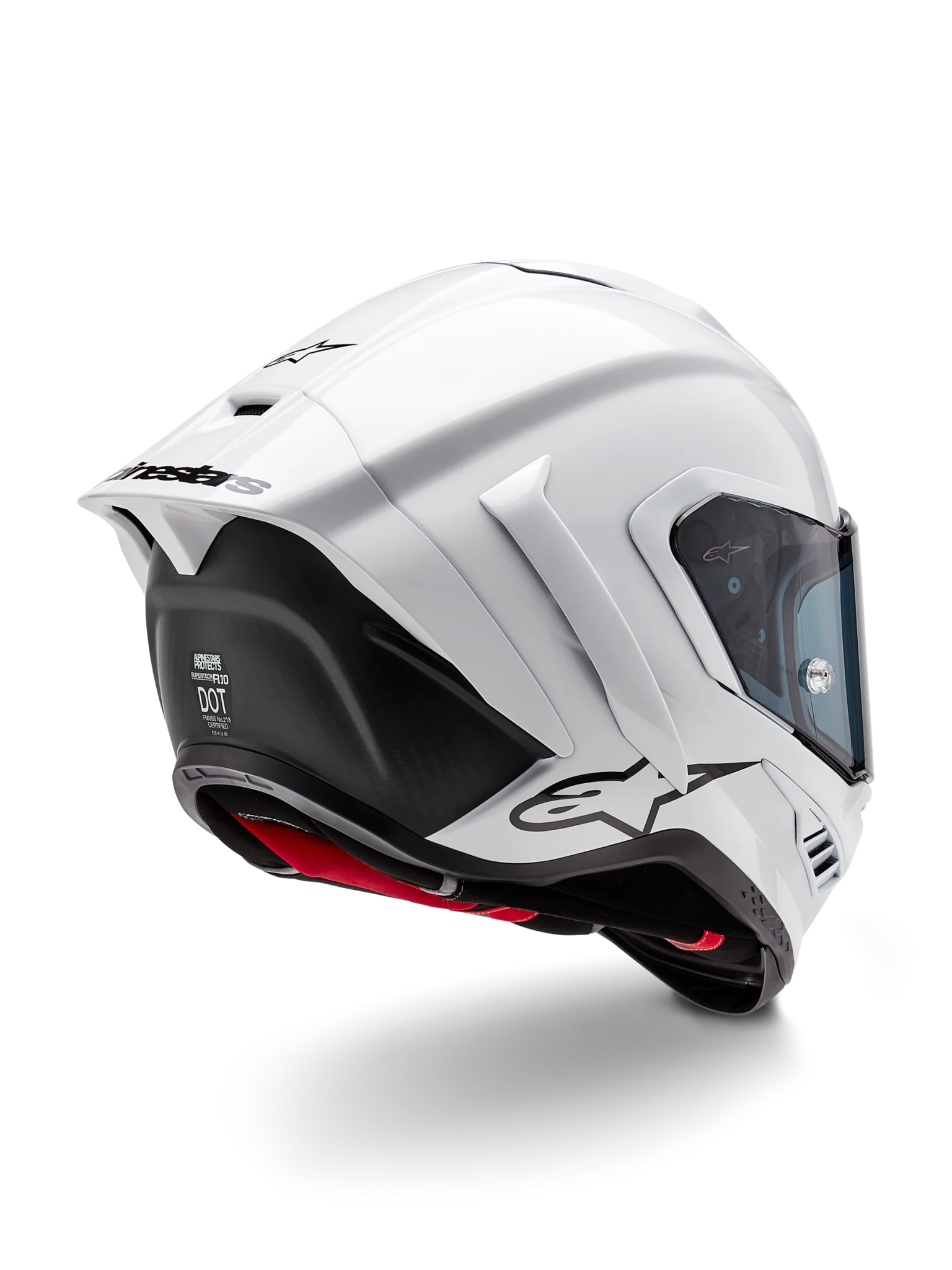 Alpinestars S - R10 Solid Helmet - High Road Motorsports - Motorcycle Helmet - 0101-17037 - Alpinestars