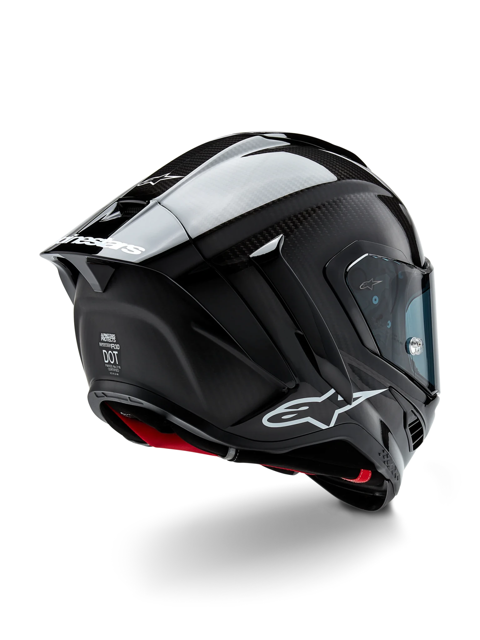 Alpinestars S - R10 Solid Helmet - High Road Motorsports - Motorcycle Helmet - 0101-17031 - Alpinestars
