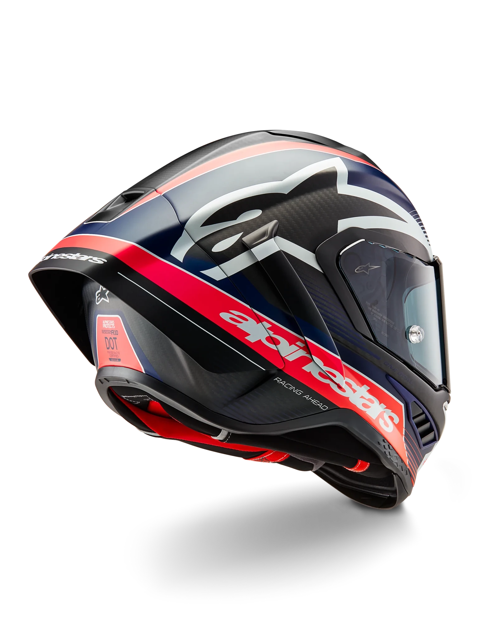Alpinestars S - R10 Team Helmet - High Road Motorsports - Motorcycle Helmet - 0101-16981 - Alpinestars