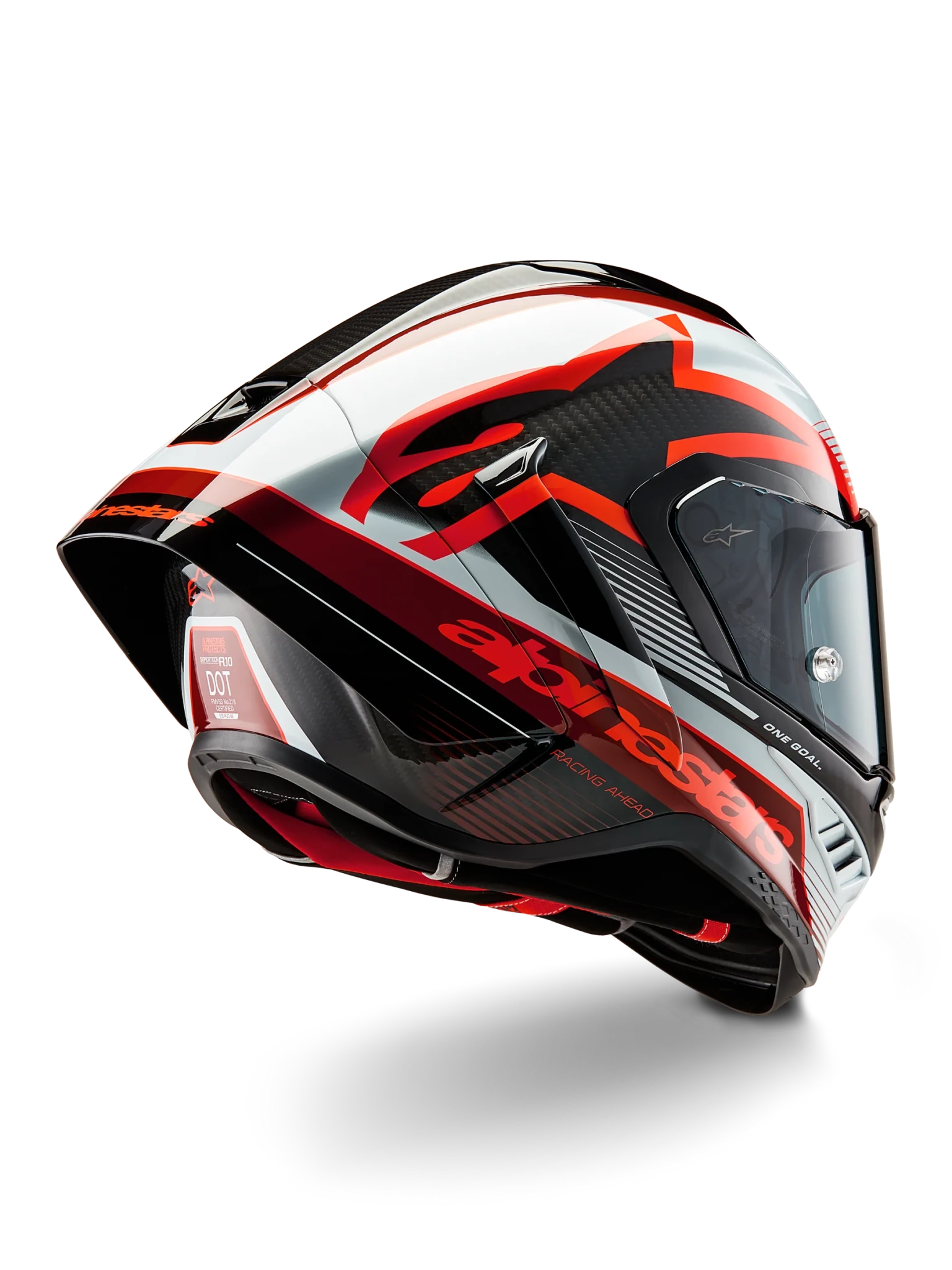 Alpinestars S - R10 Team Helmet - High Road Motorsports - Motorcycle Helmet - 0101-16975 - Alpinestars