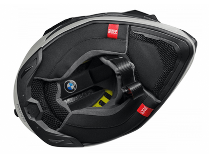 BMW GS Carbon Evo Helmet - Light White (ECE 22.06) - High Road Motorsports - Motorcycle Helmet - 76315A75249 - BMW