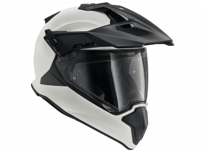 BMW GS Carbon Evo Helmet - Light White (ECE 22.06) - High Road Motorsports - Motorcycle Helmet - 76315A75249 - BMW