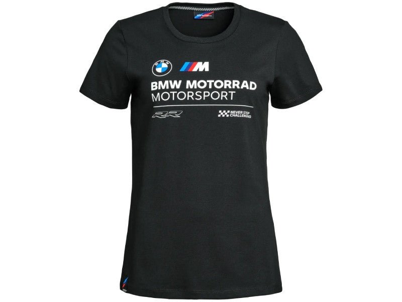 BMW M Logo Motorsport Women's T-Shirt - High Road Motorsports - T-Shirt - 76615B675E9 - BMW