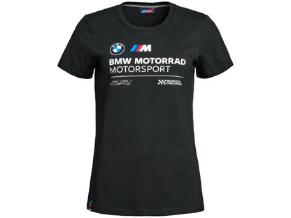 BMW M Logo Motorsport Women's T-Shirt - High Road Motorsports - T-Shirt - 76615B675E9 - BMW