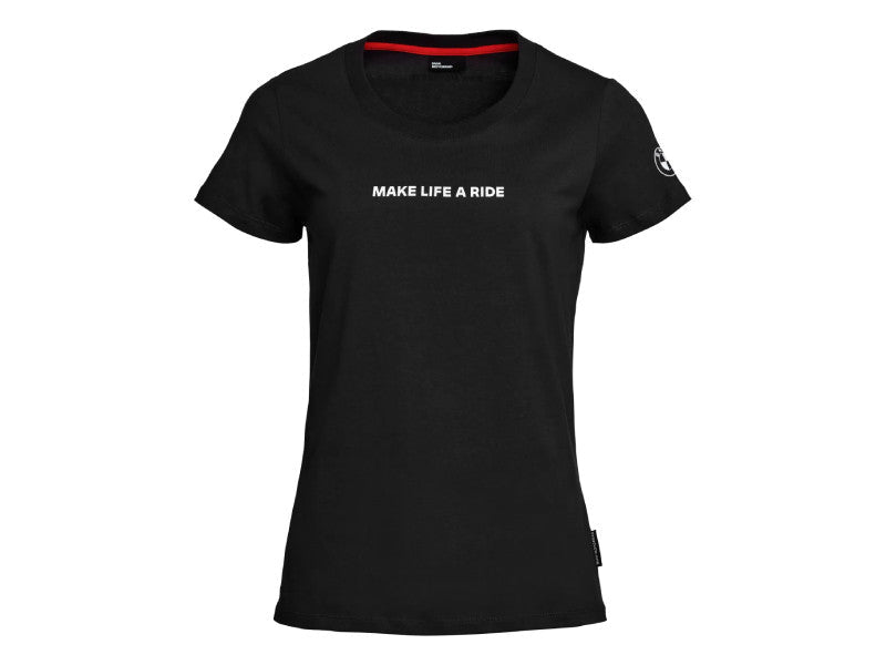BMW Make Life a Ride Women's T-Shirt - High Road Motorsports - T-Shirt - 76615B67501 - BMW