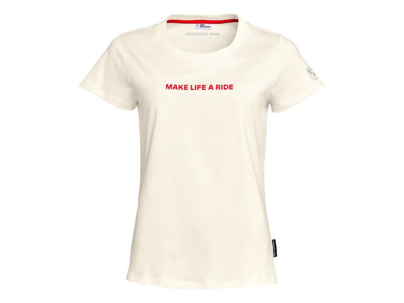 BMW Make Life a Ride Women's T-Shirt - High Road Motorsports - T-Shirt - 76615B674F5 - BMW